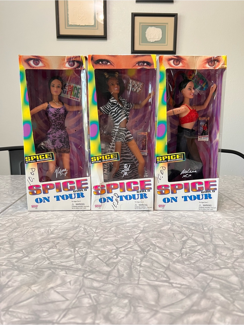 1998 Galoob Spice Girl “On Tour” Dolls
